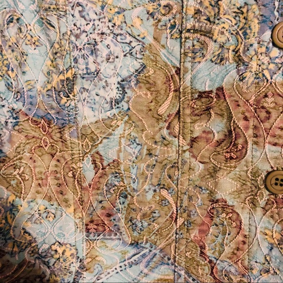 Baxter & Wells Denim Jacket Sz Petite Large - Picture 6 of 9